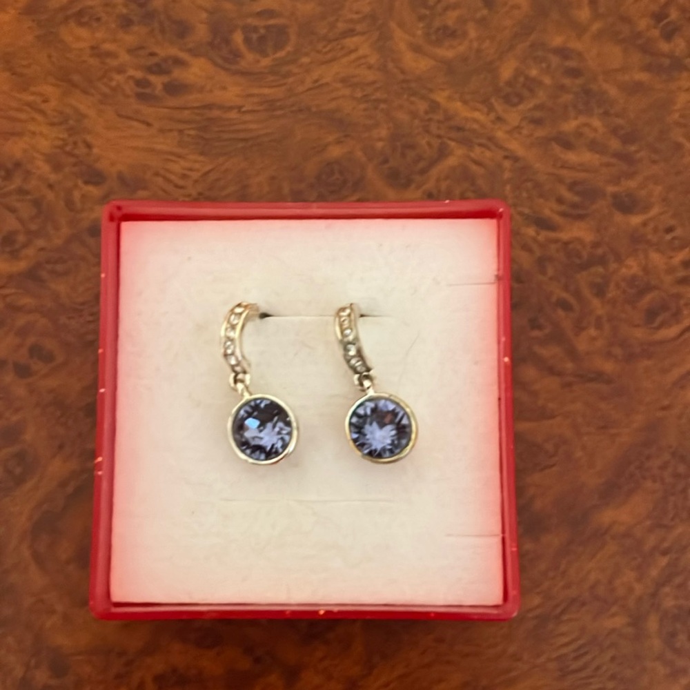 Amethyst and Silver Earrings!